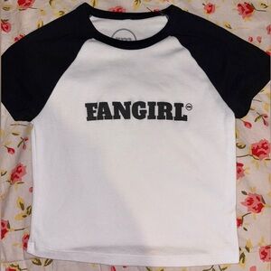 fangirl baby tee